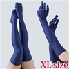 <FittySatin>グローブ&ソックス (ネイビー XL)